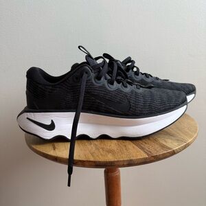 Nike Motiva Black and White Walking Shoes